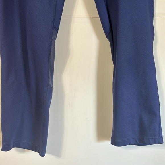 Women’s Nike Dri Fit Running Capri Leggings Size L Indigo - Picture 11 of 16